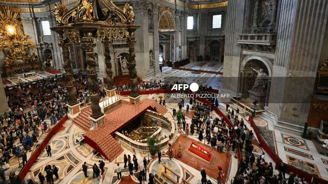 Último adiós al Papa Francisco