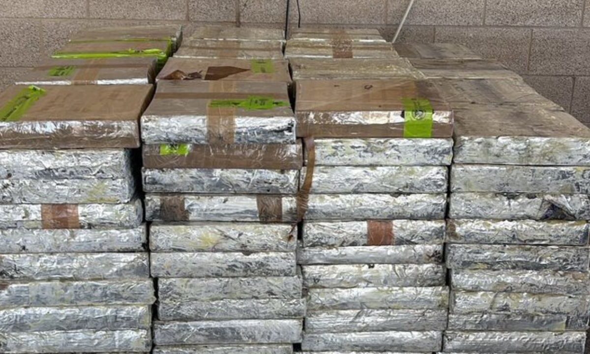 En Pharr, CBP incauta más de 293 millones de pesos en metanfetamina oculta en morrones.