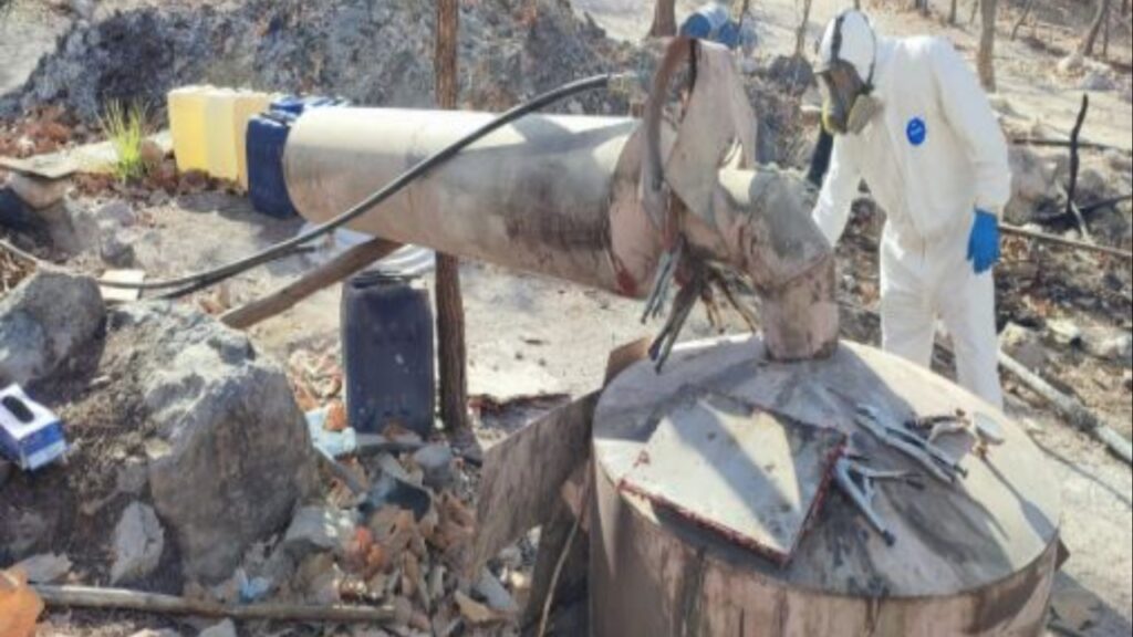 En Sinaloa destruyen narcolaboratorio con valor de más de 6 mil 500 mdp. Noticias en tiempo real