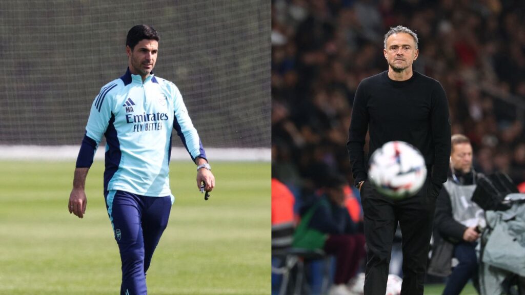 Las semifinales en Londes de la Liga de Campeones de la UEFA inician hoy, con un encuentro entre Arsenal y París Saint-Germain que supone un peculiar encuentro entre ideas similares y técnicos espa�