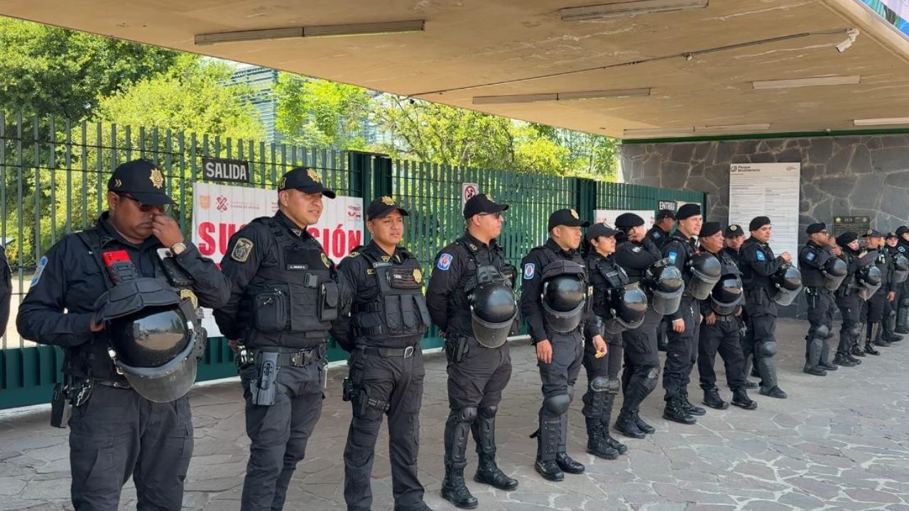El Parque Bicentenario  había queda bajo resguardo policial