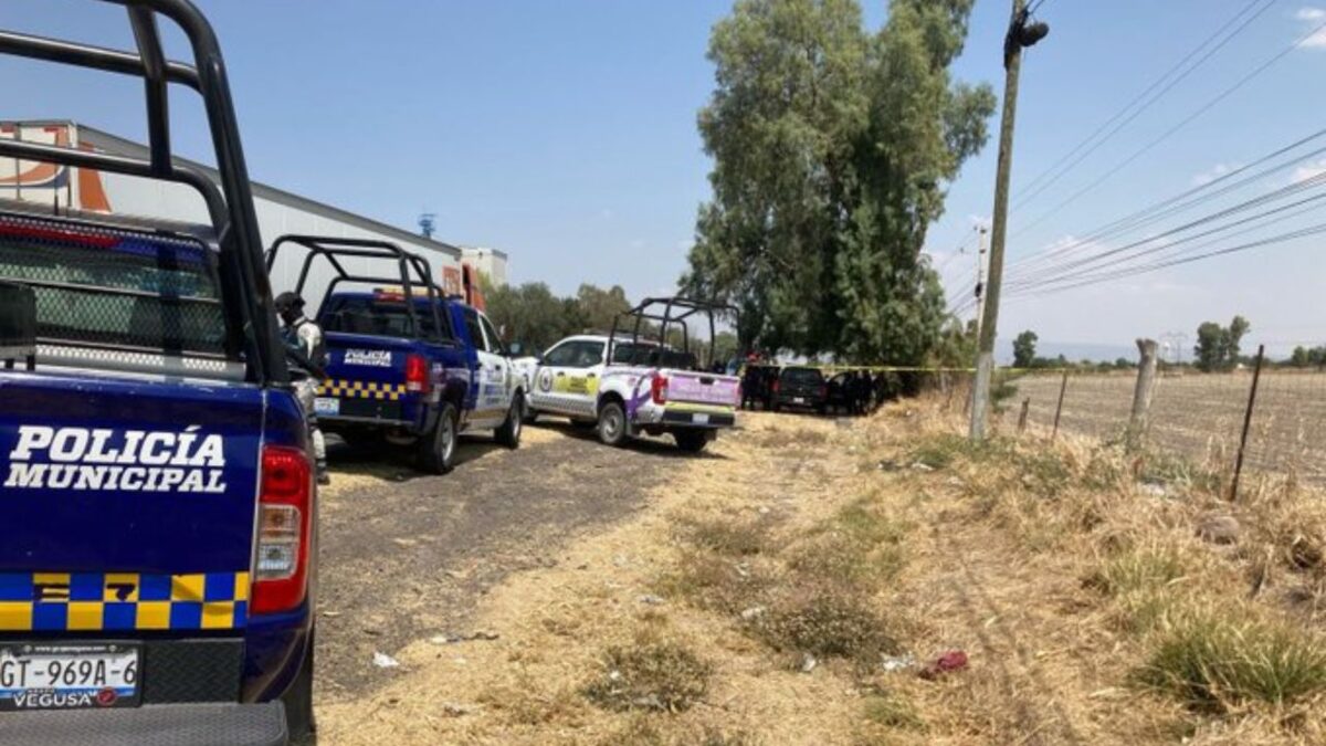 Elementos de Seguridad de los tres niveles de gobierno y paramédicos se desplazaron a la carretera Salamanca-Celaya, Guanajuato.