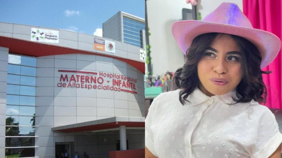 El bebé de Lupita TikTok está internada en el Hospital Infantil de Monterrey