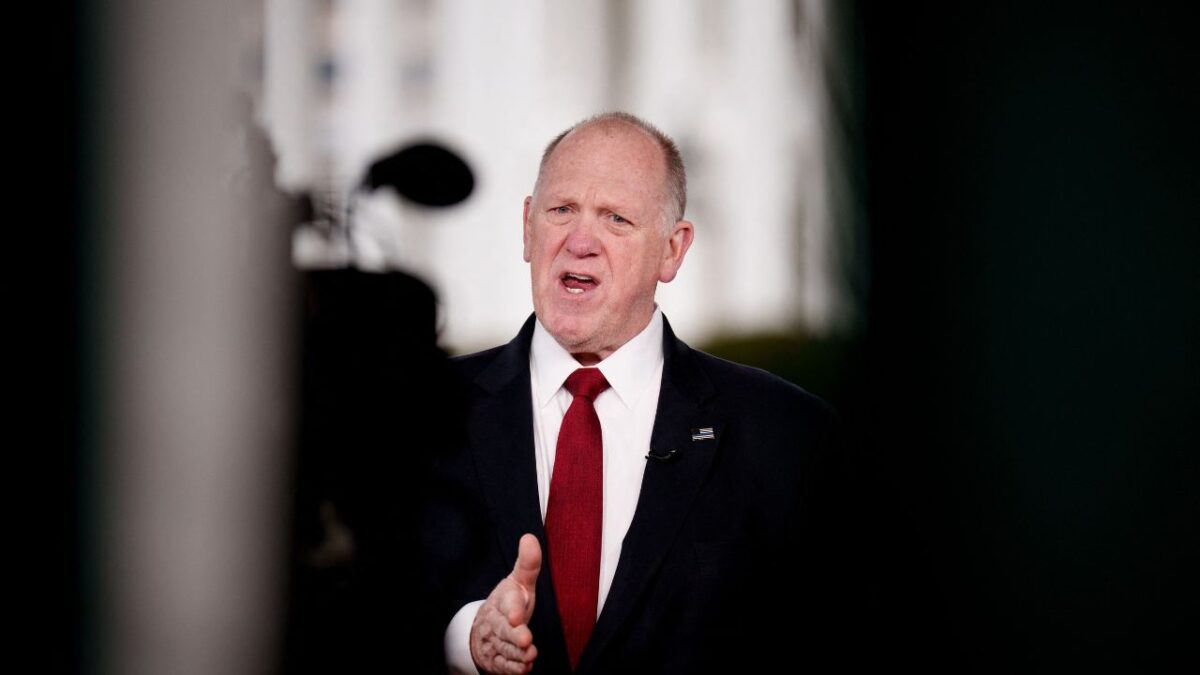 Tom Homan, zar fronterizo de Donald Trump y figura emblemática del partido republicano, al afirmar que los oficiales del ICE