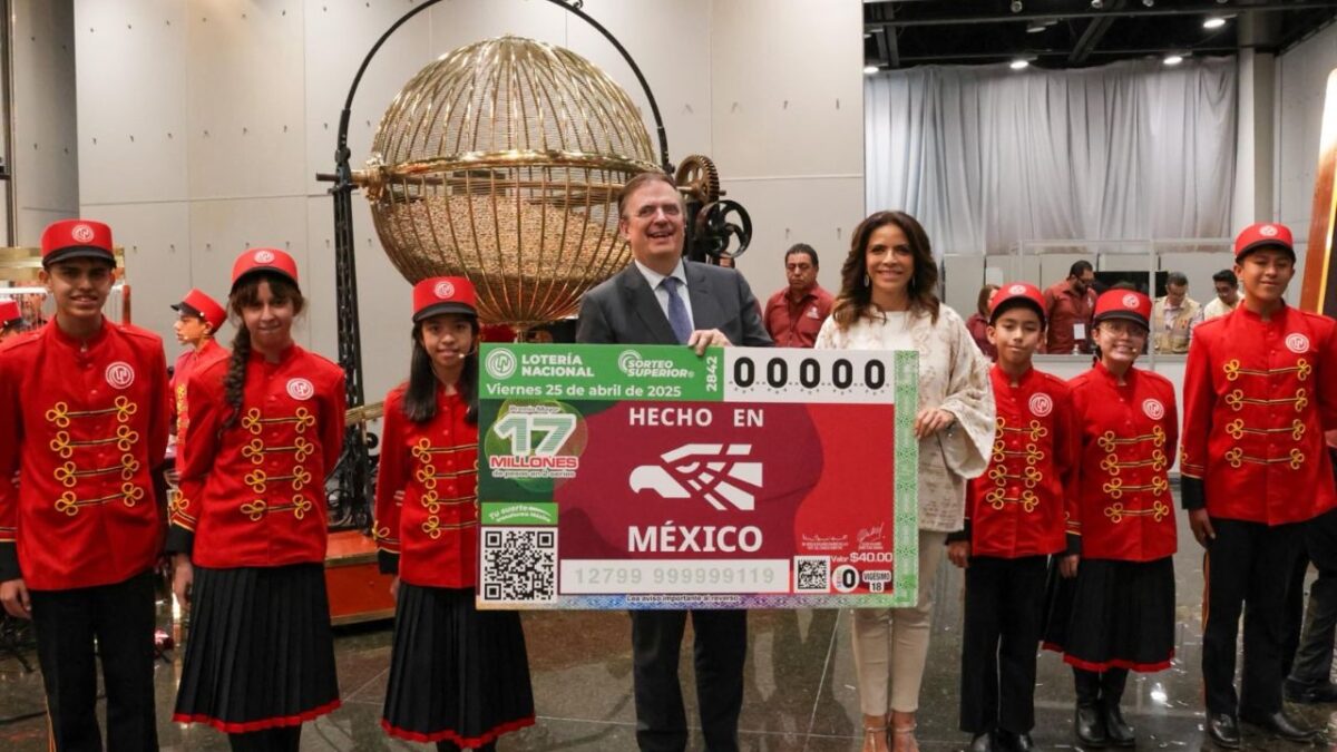 Dicho sorteo estuvo encabezado por el secretario de Economía, Marcelo Ebrard, y por la directora de la Lotería Nacional, Olivia Salomón, quienes coincidieron en sumar esfuerzos para lograr mayor impacto de la marca.