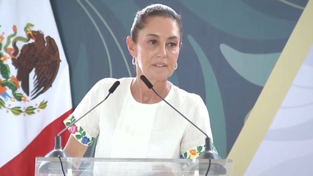 Sheinbaum recuerda a los que perdieron la vida por oponerse al aeropuerto de Texcoco. Noticias en tiempo real