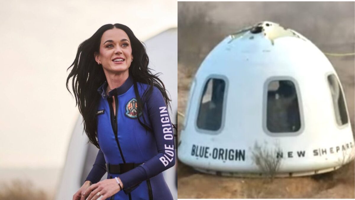 Aterriza con éxito tripulación donde viajó Katy Perry