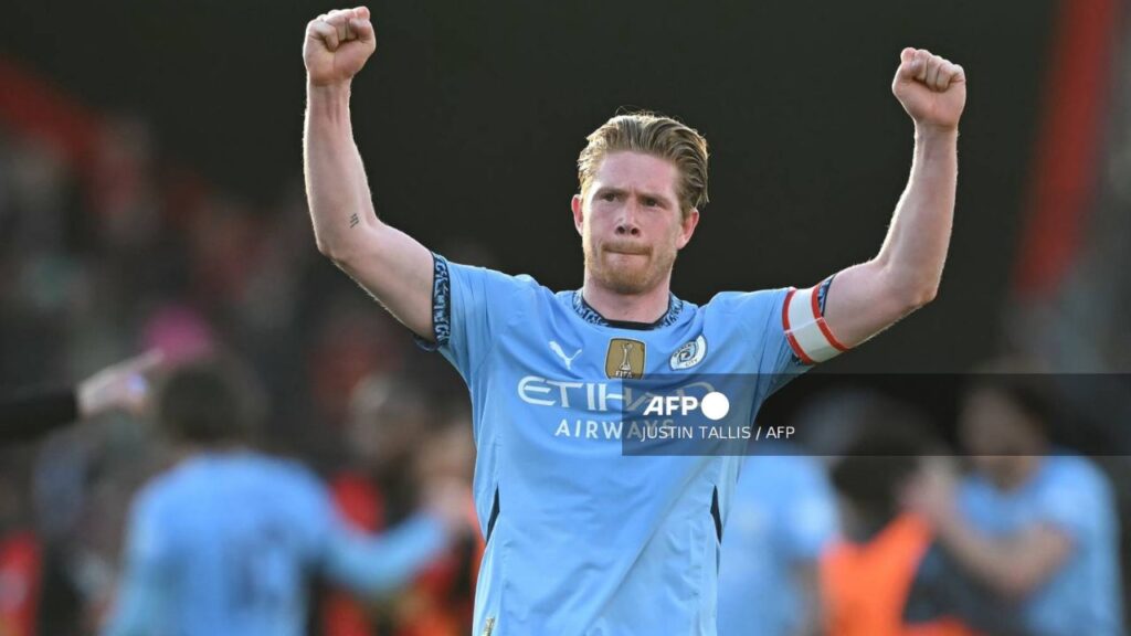 Kevin De Bruyne dejará el Manchester City al final de temporada. Noticias en tiempo real