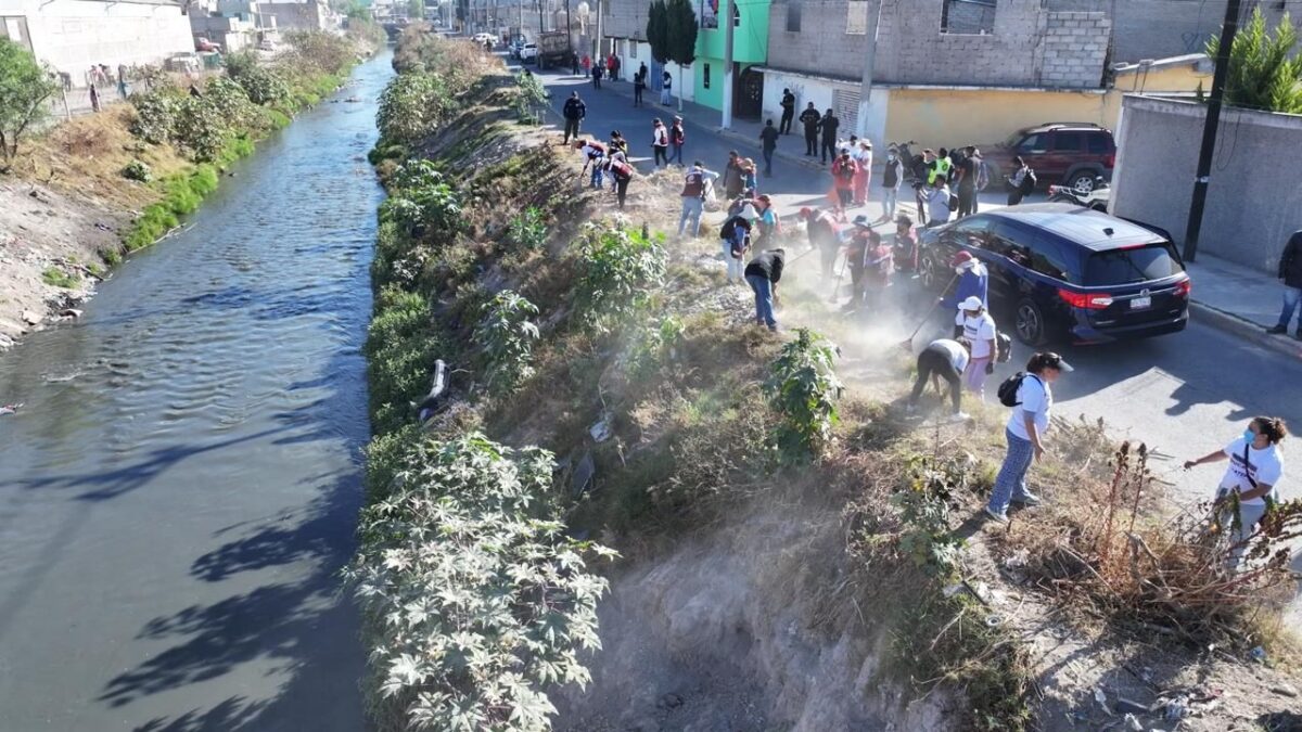 La meta es trabajar en el dren desde Cuautitlán hasta al Gran Canal.