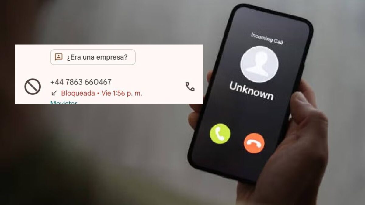 ¿Has recibido llamadas de Reino Unido?