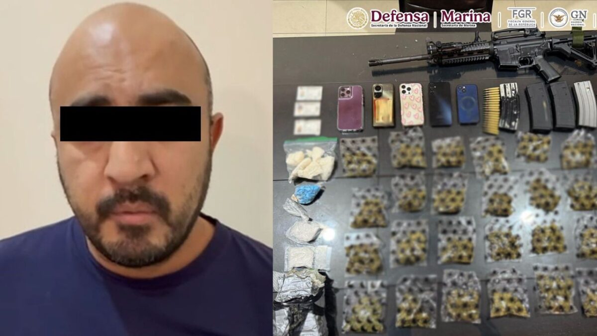 La Marina detuvo a "El Marquitos", líder de una célula ligada a "Los Aquiles", brazo armado de "Los Mayos", en BCS.