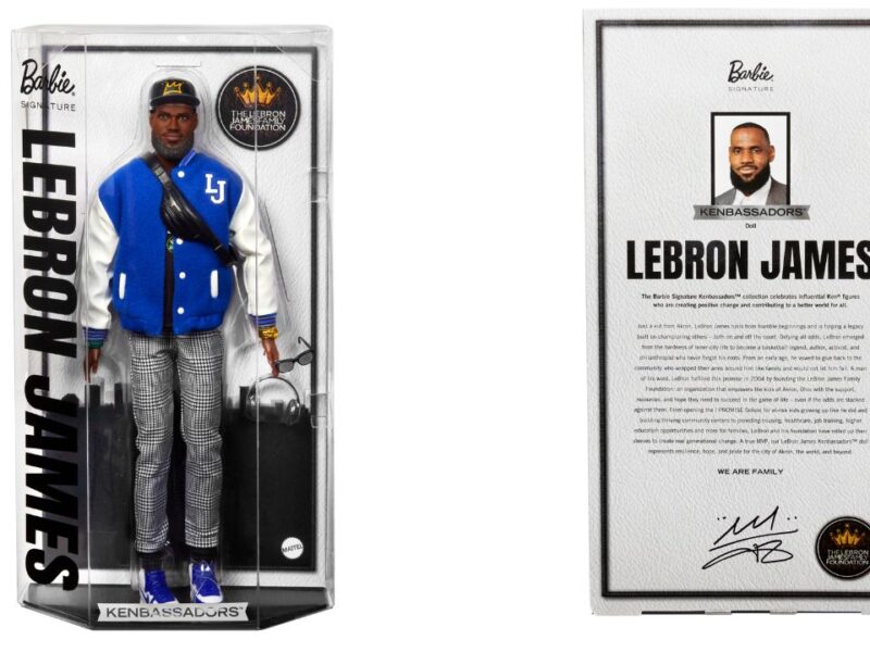 Mattel lanza el muñeco Ken del jugador LeBron James