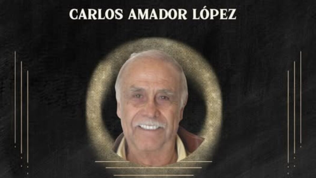 Muere Carlos Amador López, hijo de Marga López