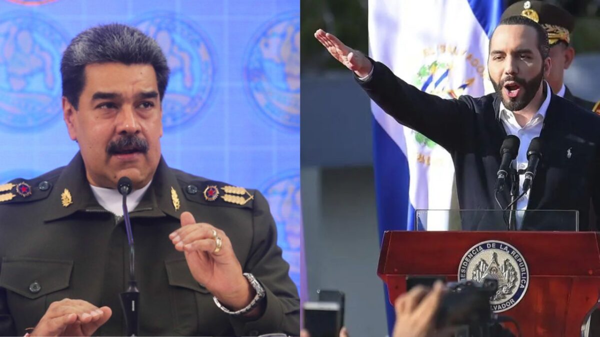 Nicolás Maduro arremete contra Bukele