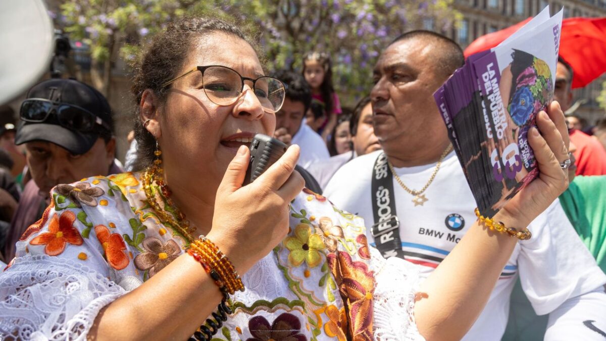 Niegan registro de la marca Ministra del Pueblo a Lenia Batres