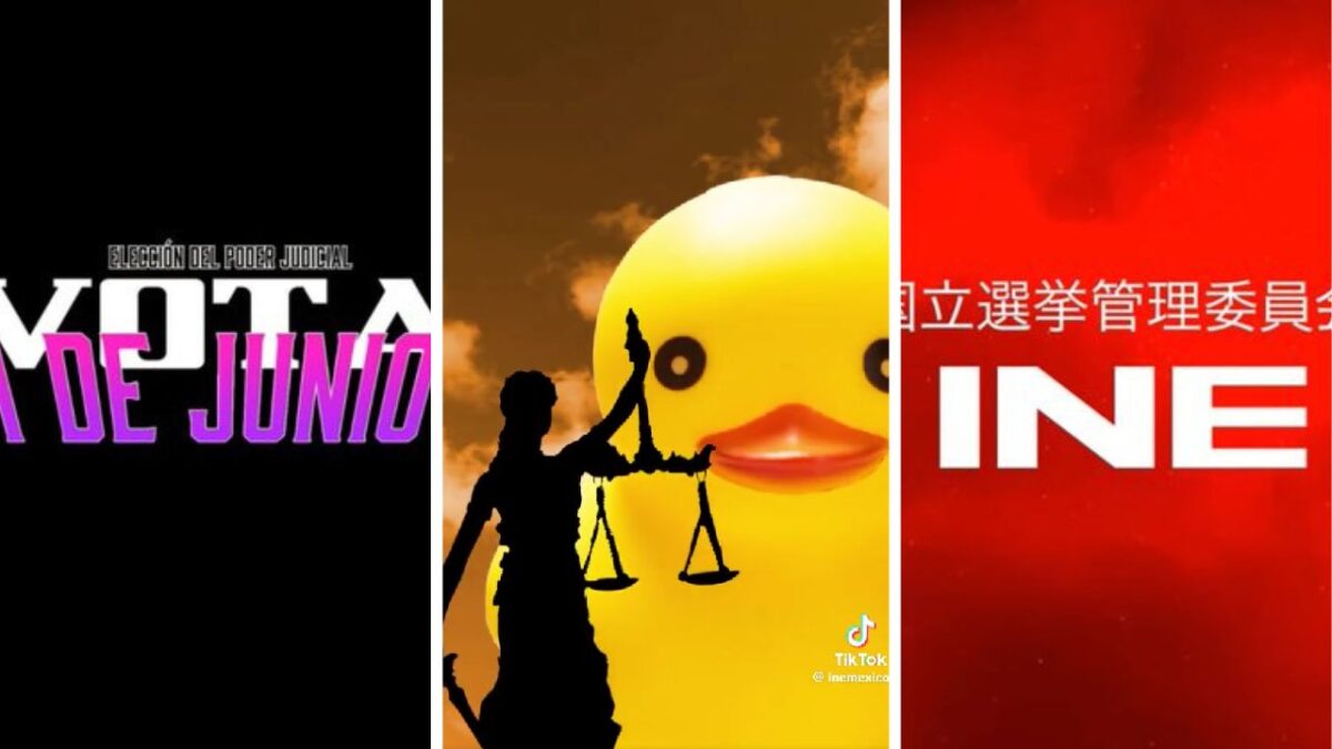 INE adapta el intro de Neon Genesis Evangelion para promocionar la elección judicial.