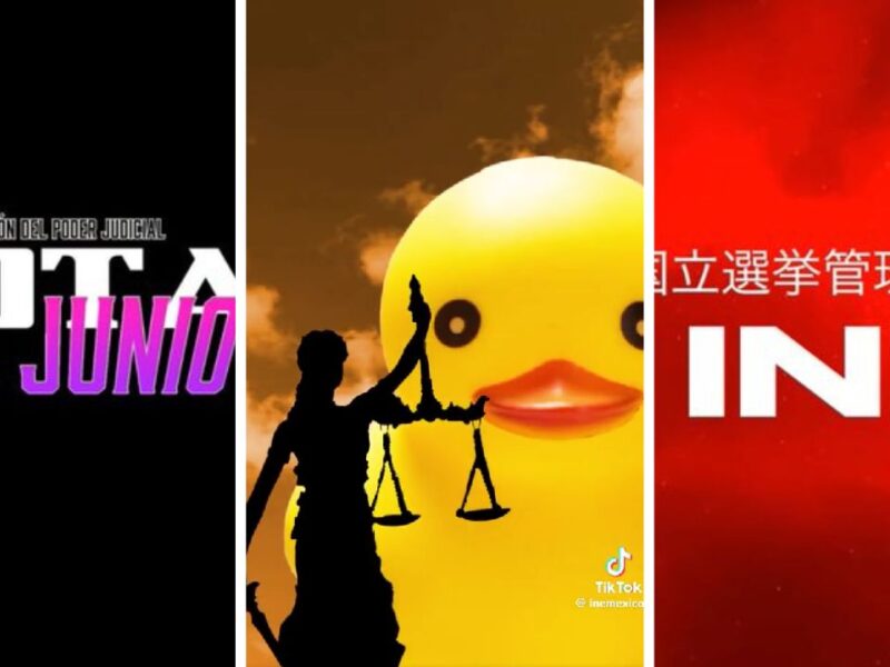 “No te hagas pato”: Con intro de Evangelion, INE invita a votar en la elección judicial