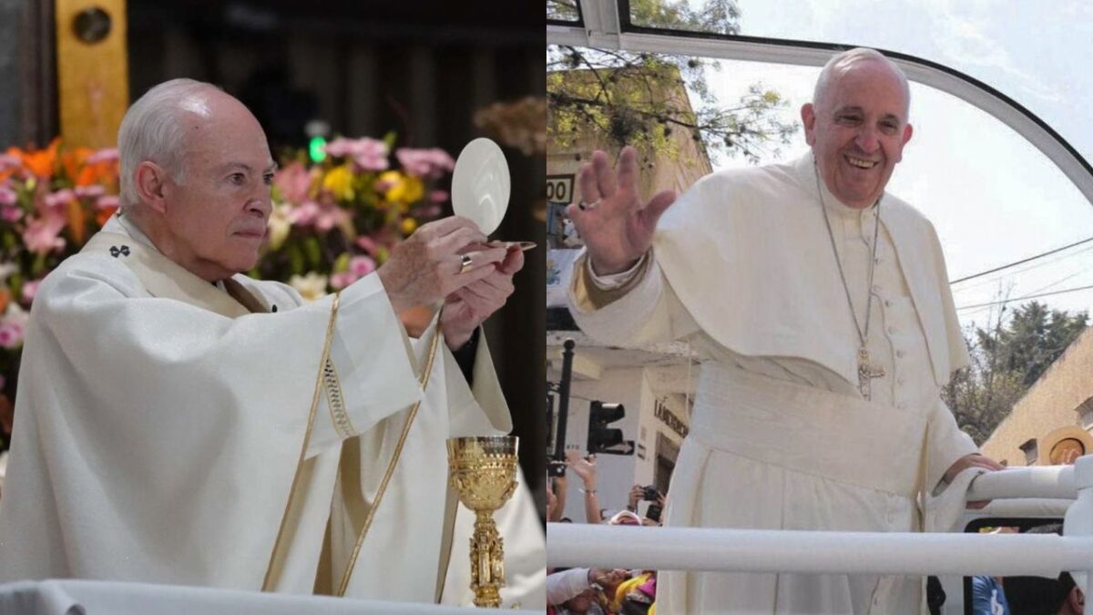 Cuartoscuro | "Papa Francisco ha vivido su ministerio como buen sucesor de Pedro": Aguiar Retes.