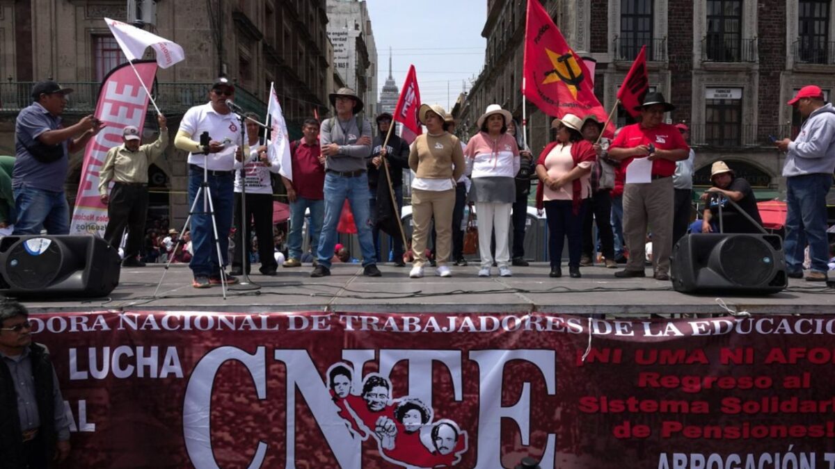 La CNTE anunció que alista un paro nacional a pesar de las acciones que ha emprendido la presidenta Sheinbaum para cumplir sus demandas.