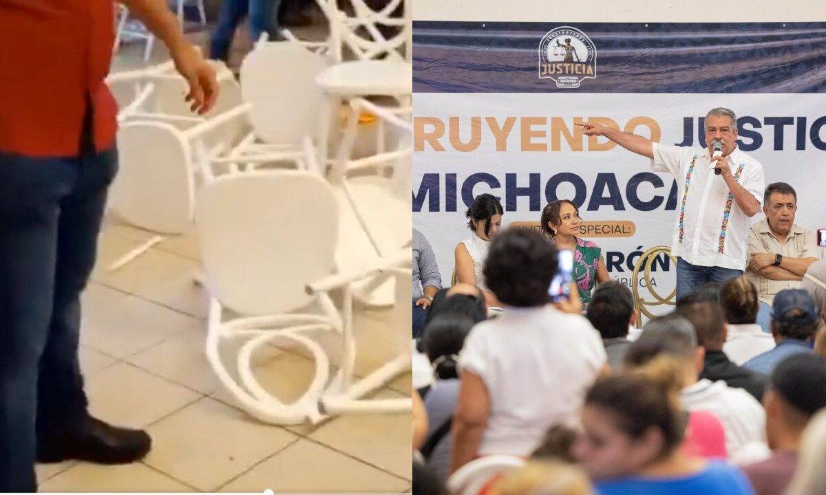 Reginaldo Sandoval coordinador de los diputados del Partido del Trabajo (PT), condenó el acto de violencia hacia el senador morenista Raúl Morón en Apatzingán, Michoacán, que reventó un grupo de manifestantes a sillazos.