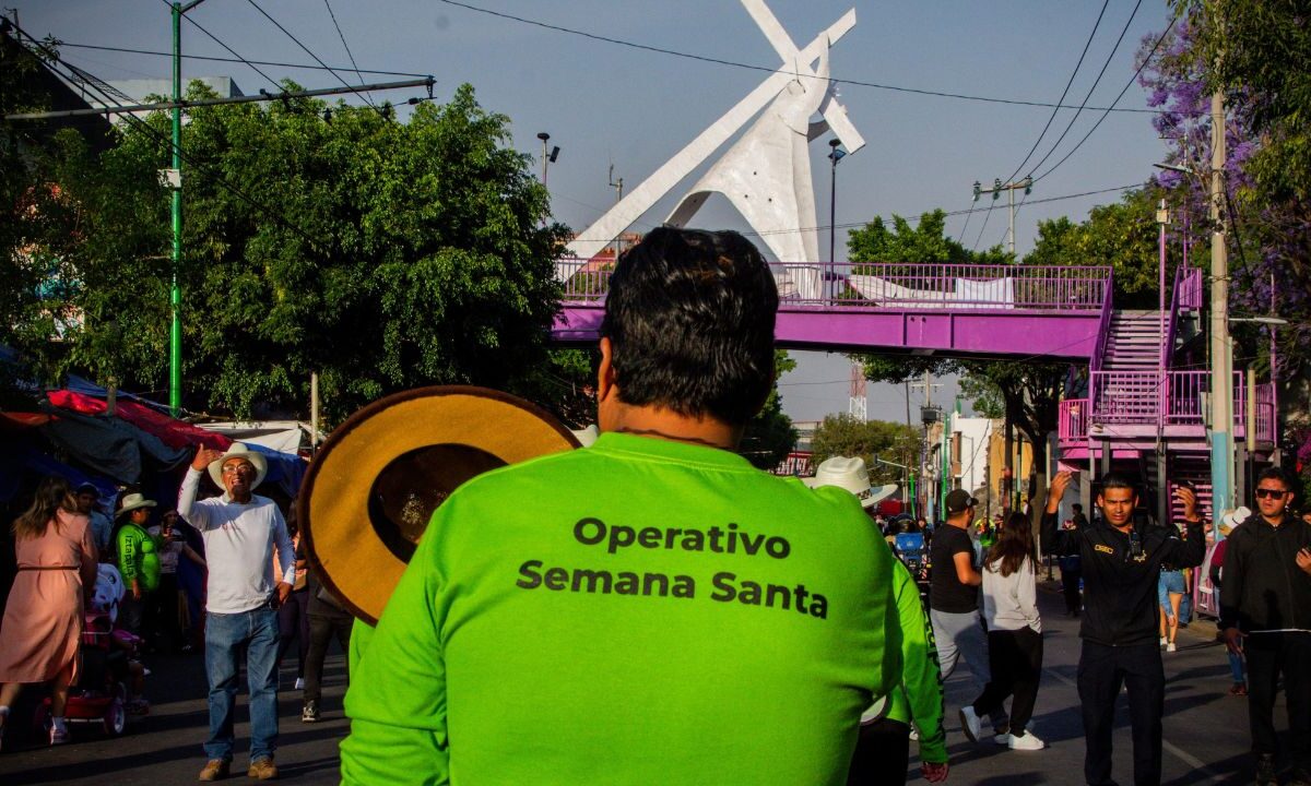 Autoridades de la alcaldía Iztapalapa reportaron saldo blanco durante el Martes Santo.