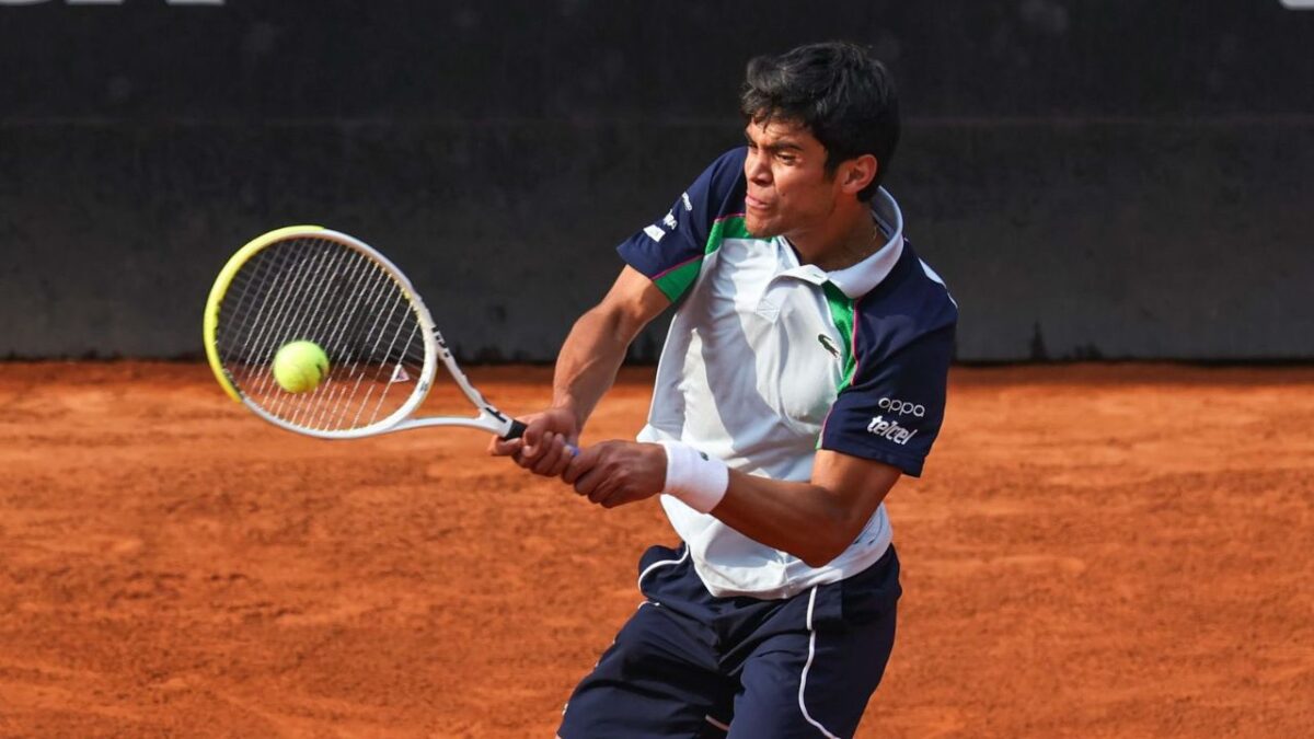 Rodrigo Pacheco logró una importante victoria durante su presentación en el México City Open.