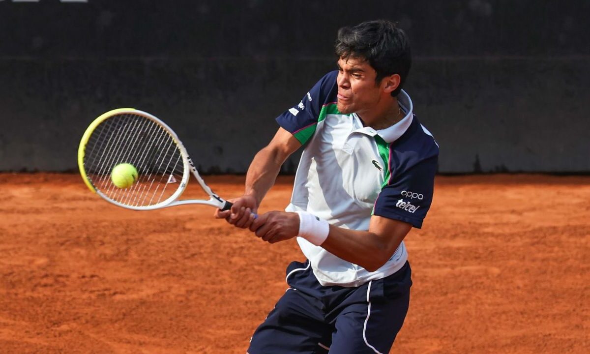 Rodrigo Pacheco logró una importante victoria durante su presentación en el México City Open.