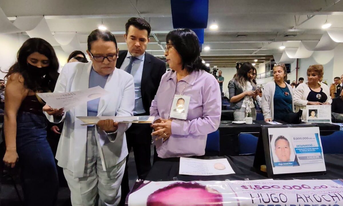 Búsqueda no es llamarada de un día: Rosa Icela a colectivos