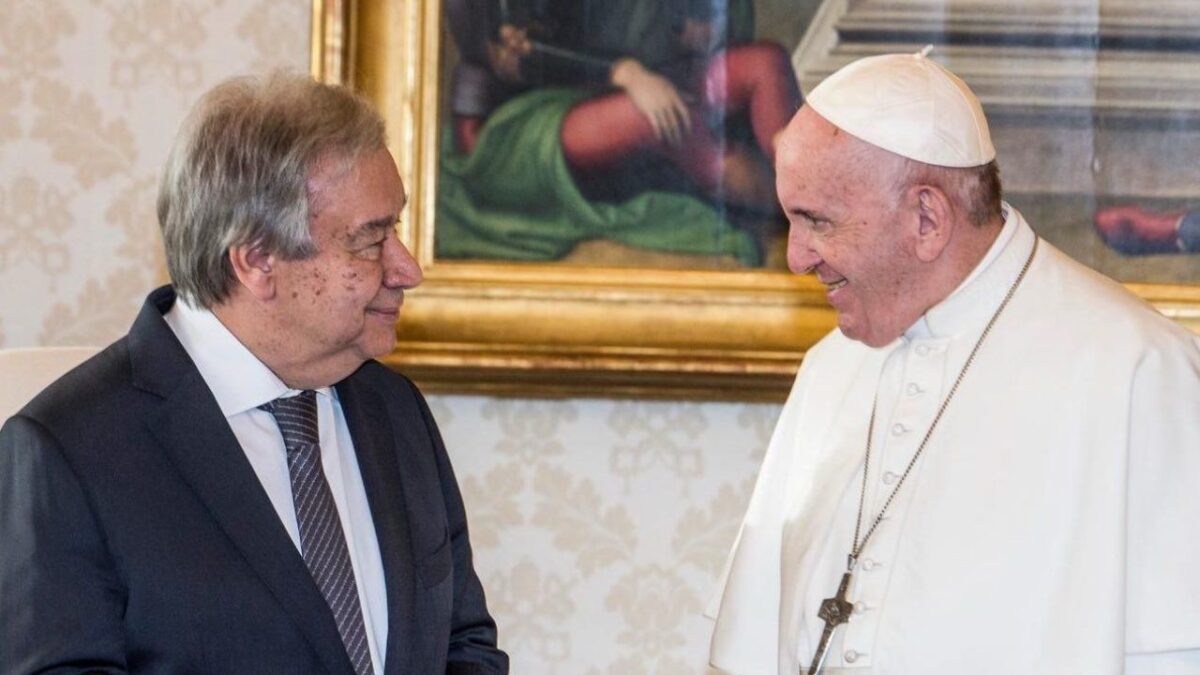 Secretario General de la ONU lamenta el fallecimiento del Papa Francisco
