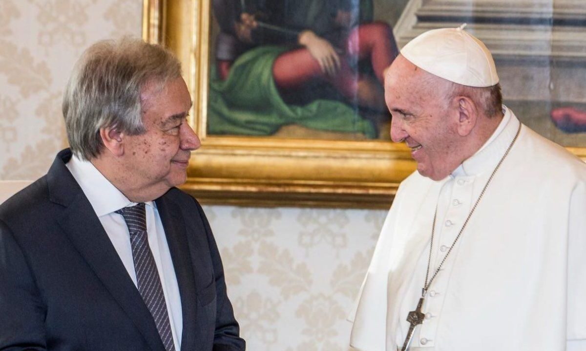 Secretario General de la ONU lamenta el fallecimiento del Papa Francisco