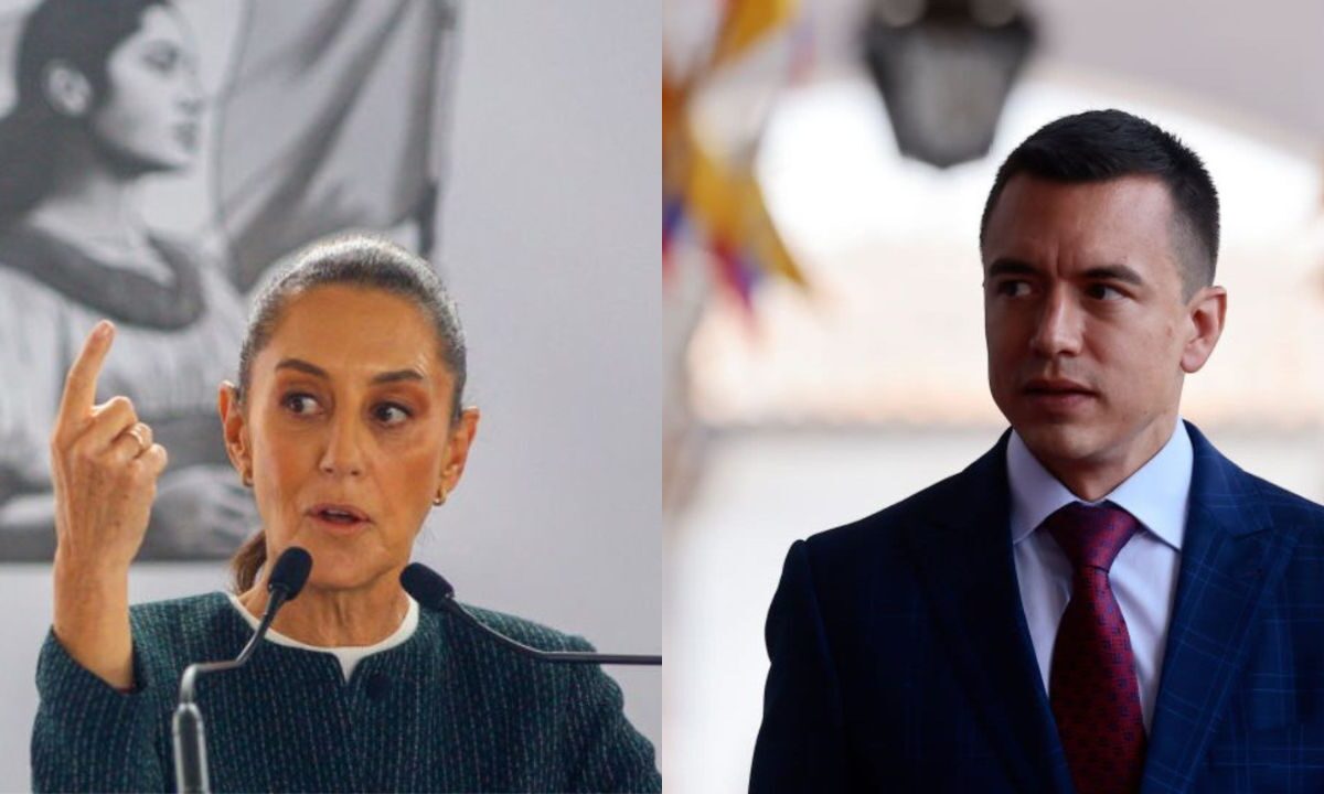 Sin relación con Ecuador mientras Noboa sea presidente: Sheinbaum