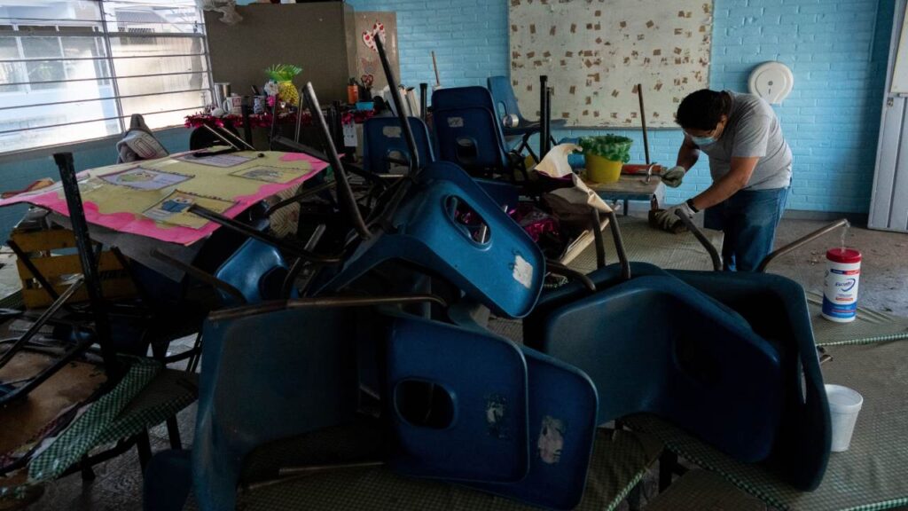 Suspendieron las clases por la violencia en la comunidad San Pedro Quiatoni, Oaxaca.