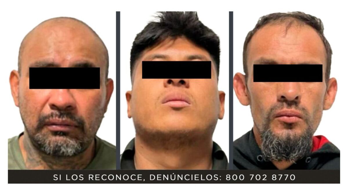 La Fiscalía del Edomex logro vincular a proceso a tres hombres por el secuestro exprés de un conductor de transporte de carga.