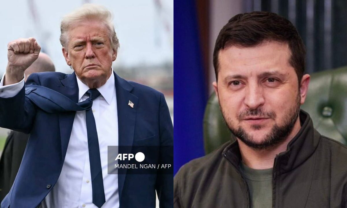 Trump señaló que cree que su homólogo de Ucrania, Volodomir Zelenski, está dispuesto a renunciar a Crimea.