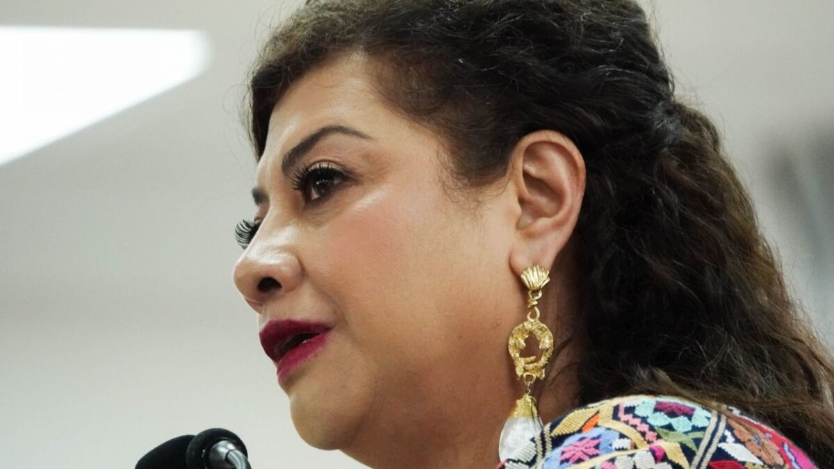 Clara Brugada fue consultada en conferencia de prensa sobre el avance de los proyectos para la construcción de las Utopías capitalina.