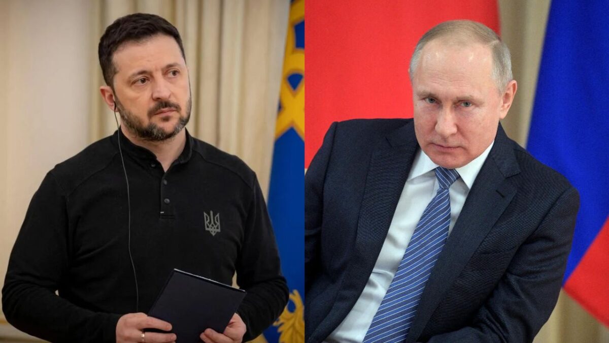 Tanto Zelenski como Putin, mantienen relaciones hostiles.