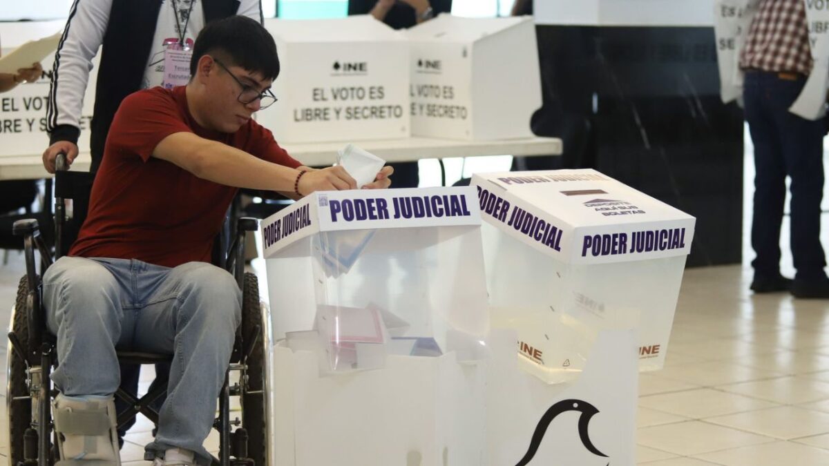 El INE registró una participación del 90.25 % de las personas acreditadas para votar de manera anticipada en el Proceso Electoral del PJ