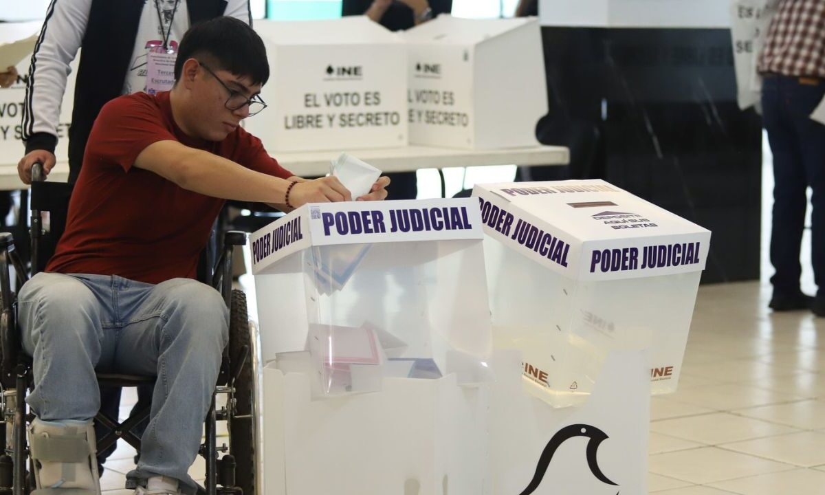 El INE registró una participación del 90.25 % de las personas acreditadas para votar de manera anticipada en el Proceso Electoral del PJ