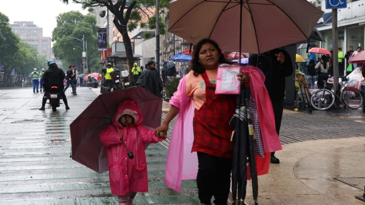 Se activa la alerta amarilla en las 16 demarcaciones de la CDMX ante el pronóstico de lluvias fuertes