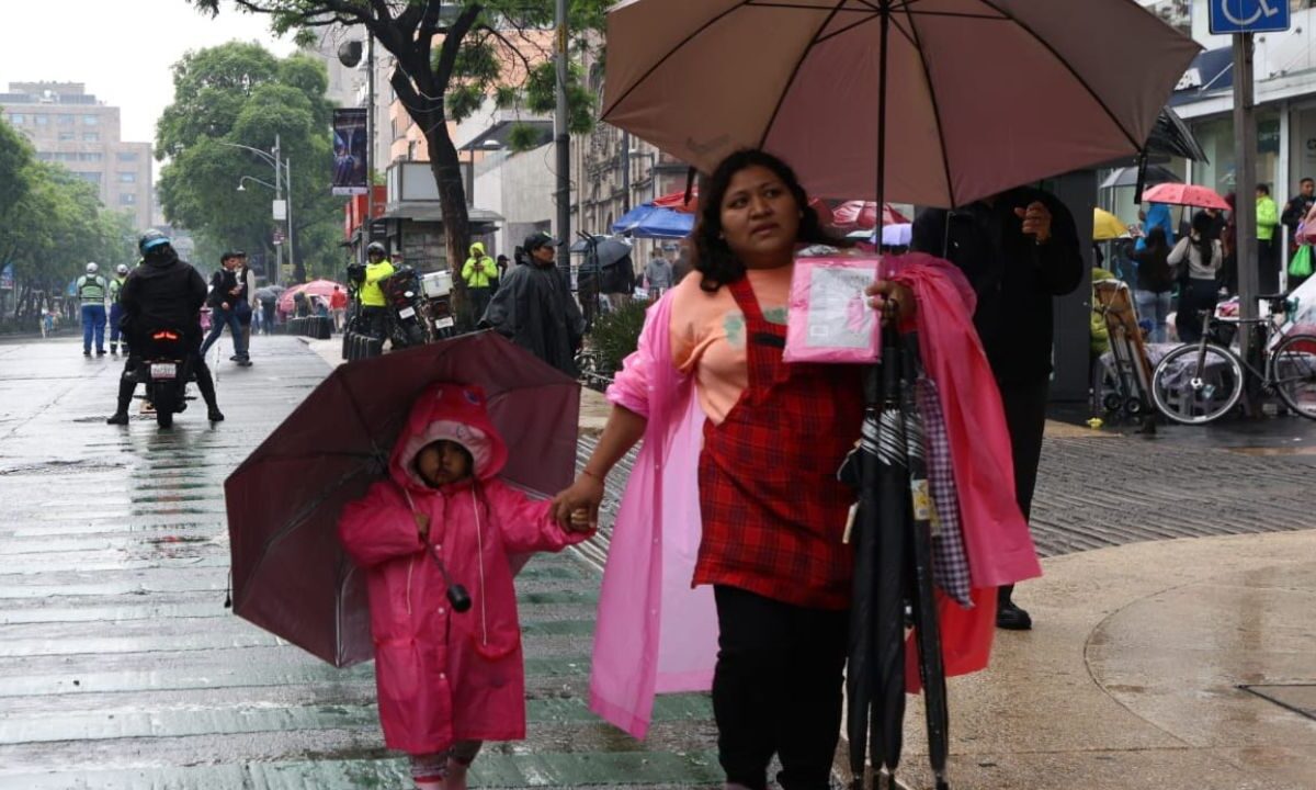 Se activa la alerta amarilla en las 16 demarcaciones de la CDMX ante el pronóstico de lluvias fuertes