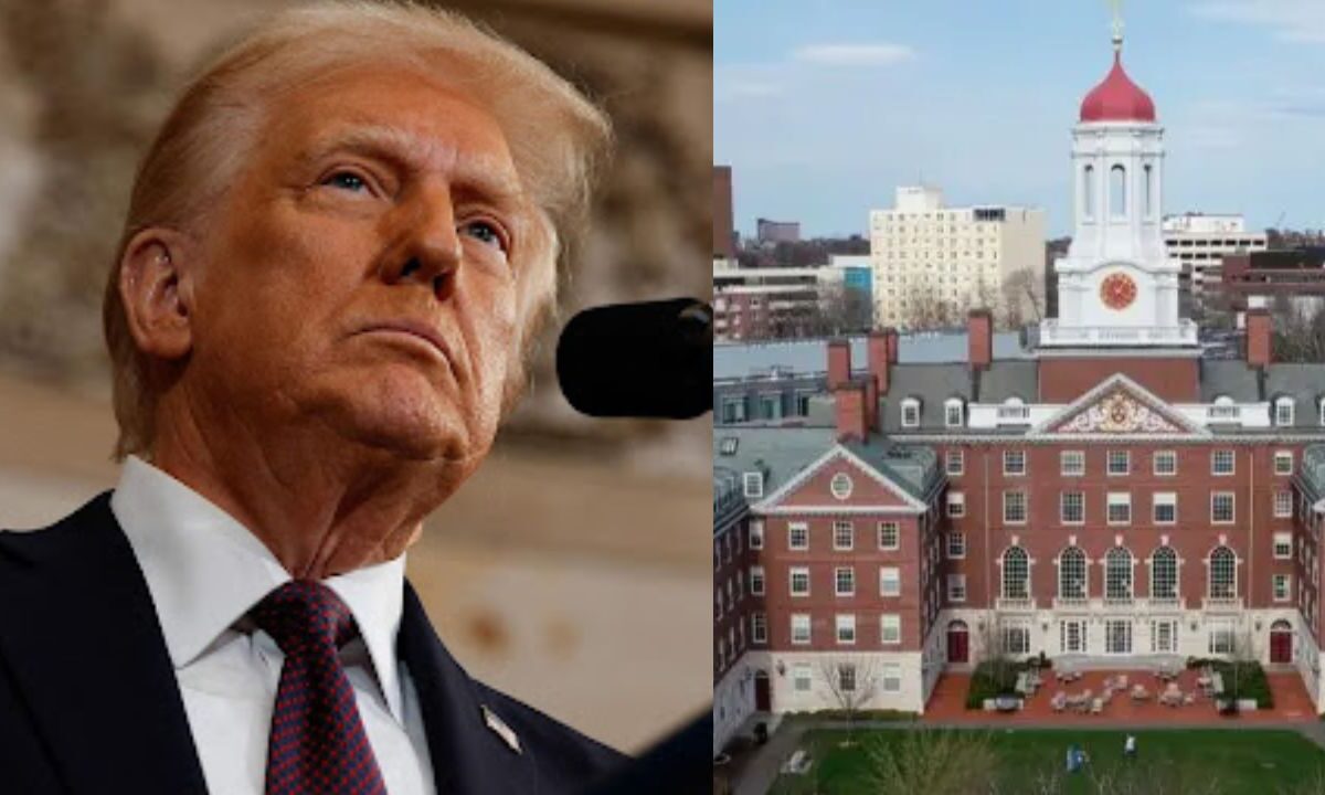Donald Trump le prohíbe a la Universidad de Harvard inscribir a estudiantes extranjeros.