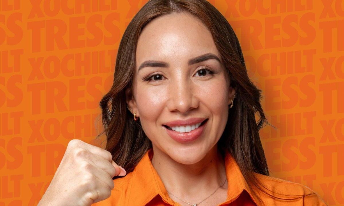 Balean casa de campaña de Xóchitl Tress, candidata a edil en Veracruz.