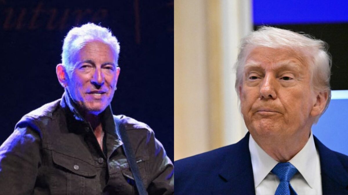 Donald Trump dijo que Bruce Springsteen es un "cretino desagradable" con cara arrugada como una "pasa" y "tonto como una piedra".