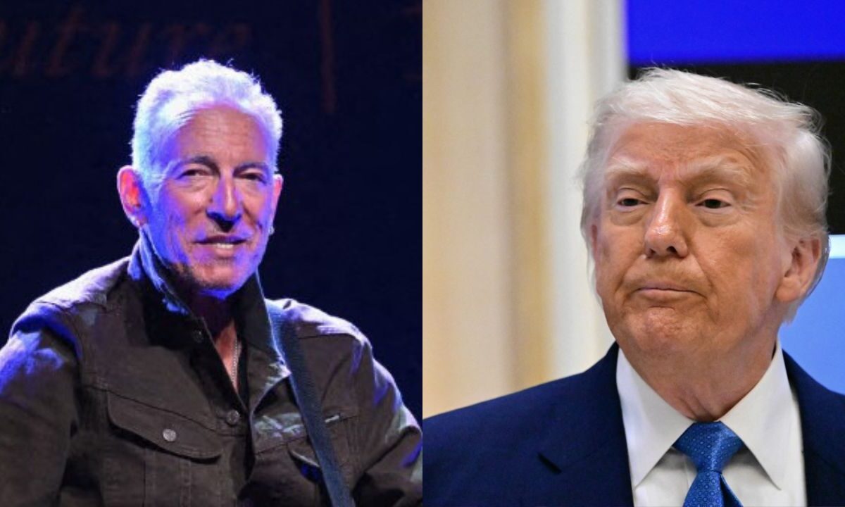Donald Trump dijo que Bruce Springsteen es un "cretino desagradable" con cara arrugada como una "pasa" y "tonto como una piedra".