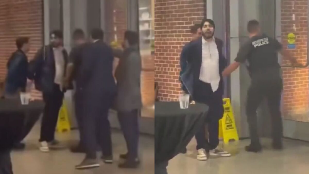 Policías detuvieron al sospechoso de asesinar a dos miembros de la Embajada de Israel en Washington.