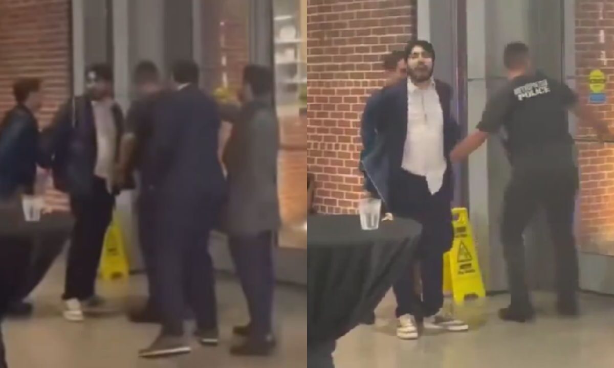 Policías detuvieron al sospechoso de asesinar a dos miembros de la Embajada de Israel en Washington.