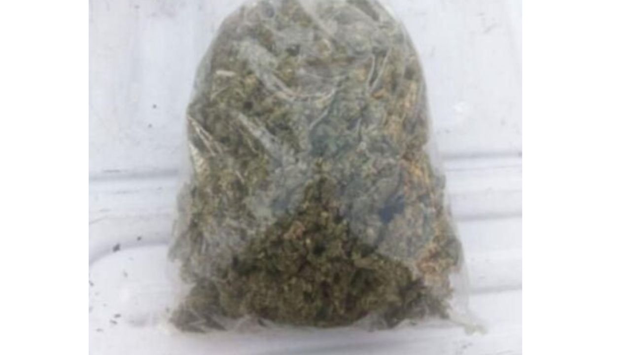 Tras revisión les aseguraron 24 cápsulas con un material color blanco similar a la cocaína, nueve dosis de aparente marihuana a dos presuntos integrantes de un grupo delictivo