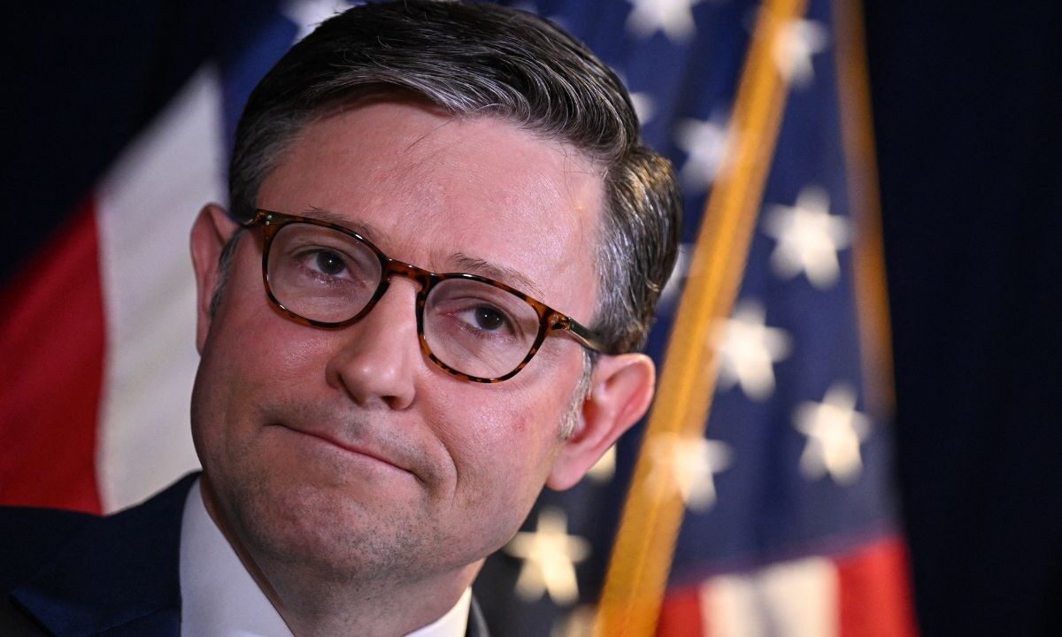 El presidente de la Cámara de Representantes de EE. UU., Mike Johnson, republicano por Luisian