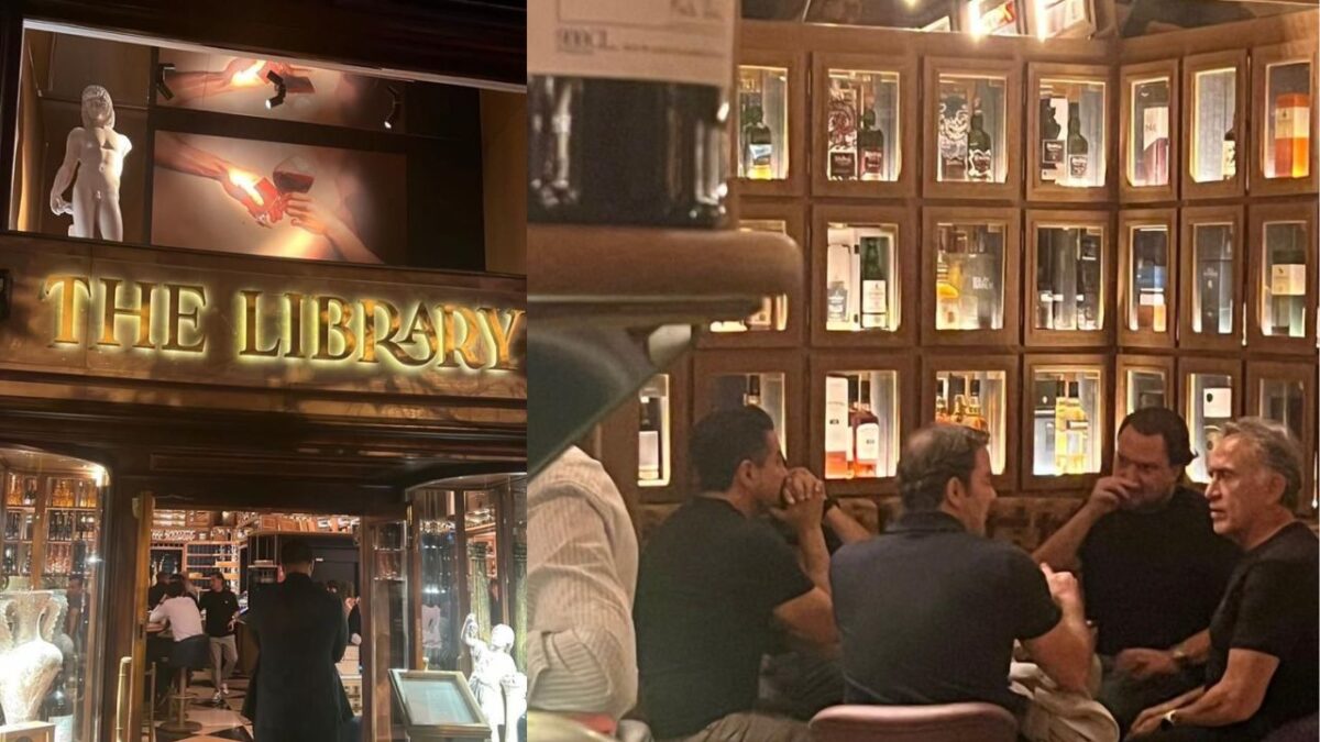 Captan a los Yunes en club privado The Library, en Madrid