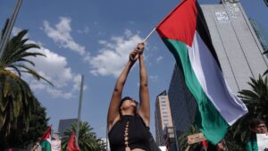 Habrá movilizaciones en pro de Palestina en CDMX